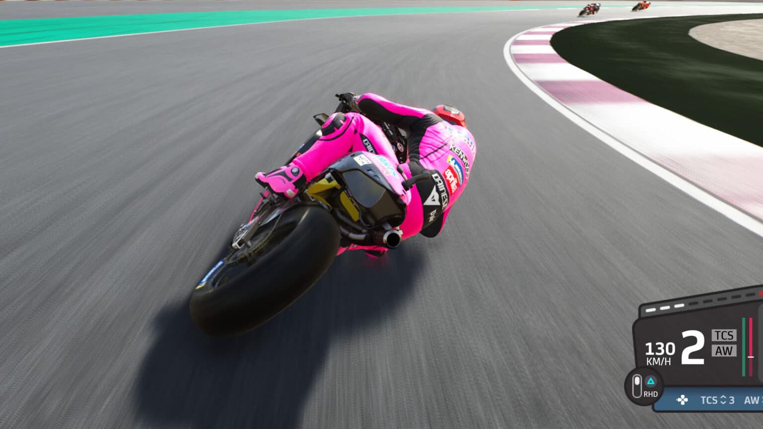 How the ride height device works in MotoGP 22 Traxion