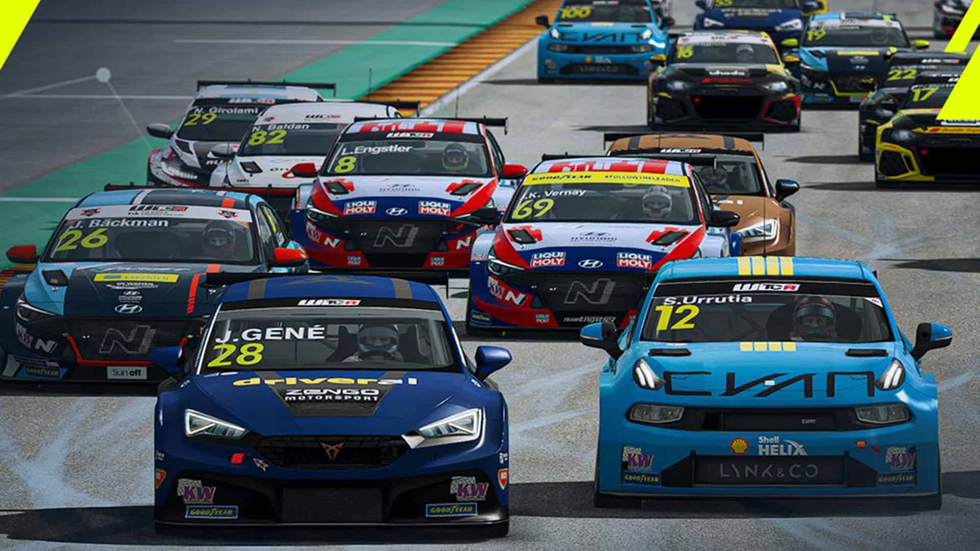 The 2021 WTCR season, and Hyundai Elantra N TCR, are coming to RaceRoom