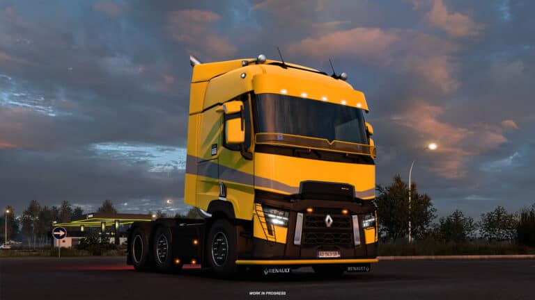 Renault Trucks T Tuning Pack DLC available now for Euro Truck Simulator 2
