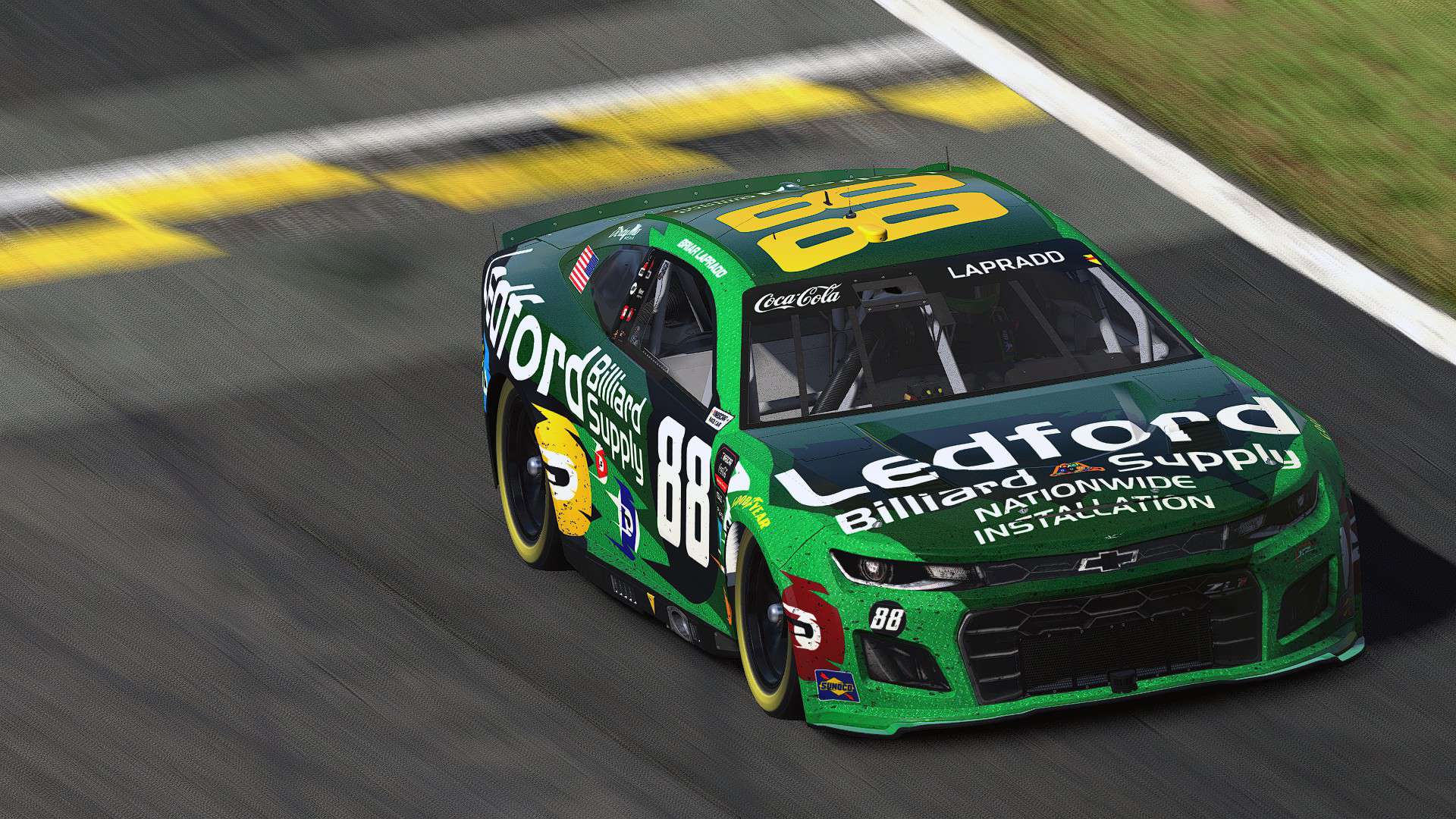 eNASCAR Coca-Cola: Garrett Lowe captures Kansas victory in wild finish