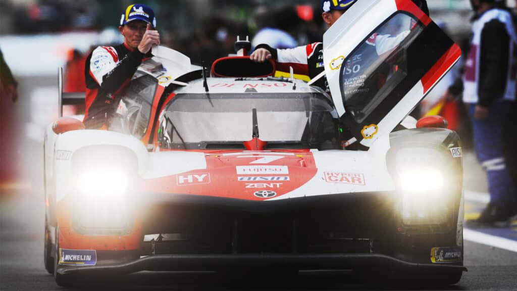 #7 Toyota Gazoo Racing Toyota GR010  Hybrid Hypercar of Mike Conway, Kamui Kobayashi, Jose Maria Lopez - Motorsport Images