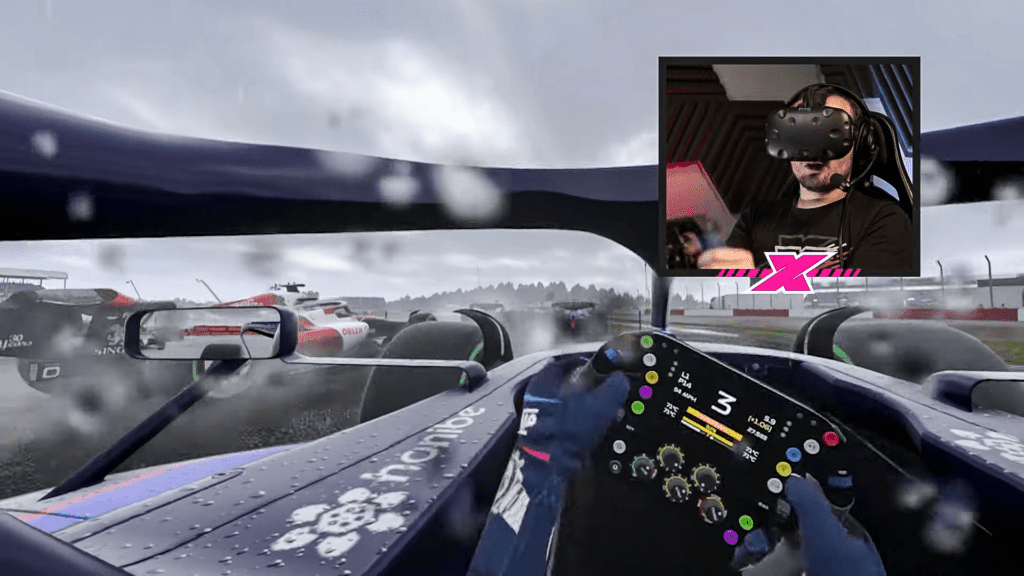 PLAYING F1 22 IN VR (F1 2022 Virtual Reality Gameplay) 