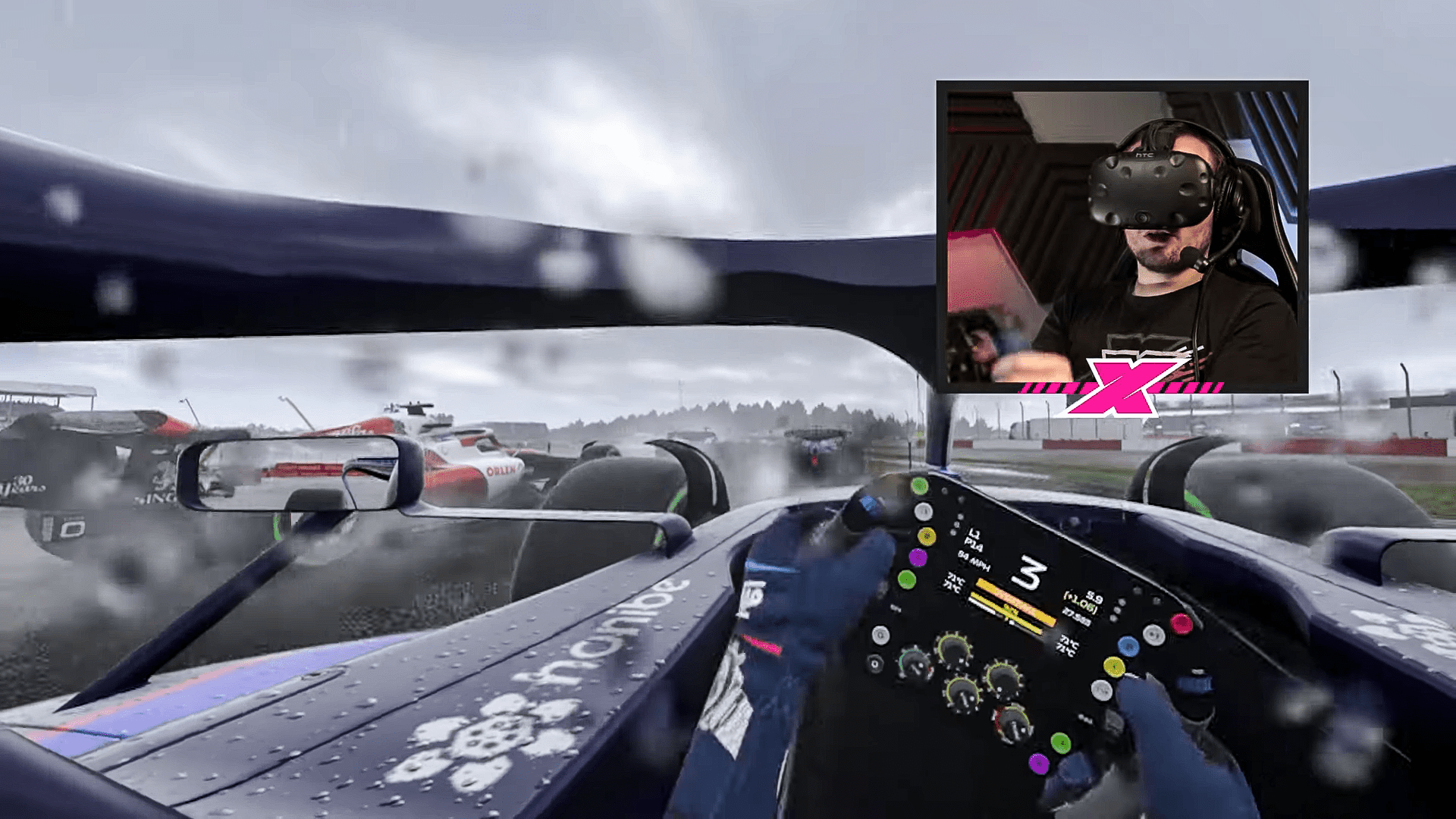 VR came to in F1 22 |