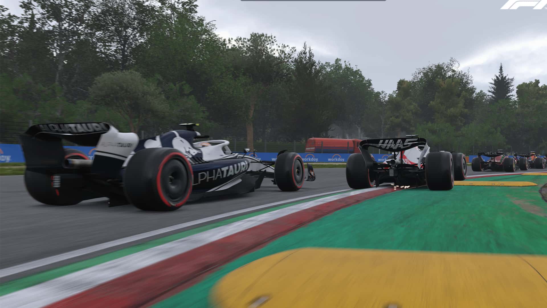 F1 22 game, Imola, sprint