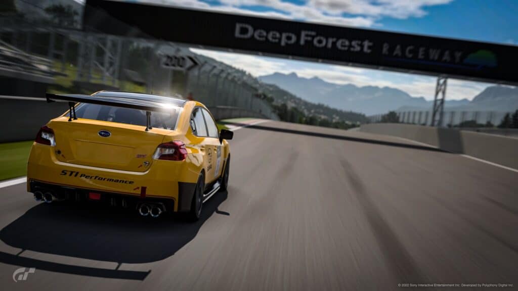 Gran Turismo 7, Deep Forest Raceway, Subaru WRX Gr.4