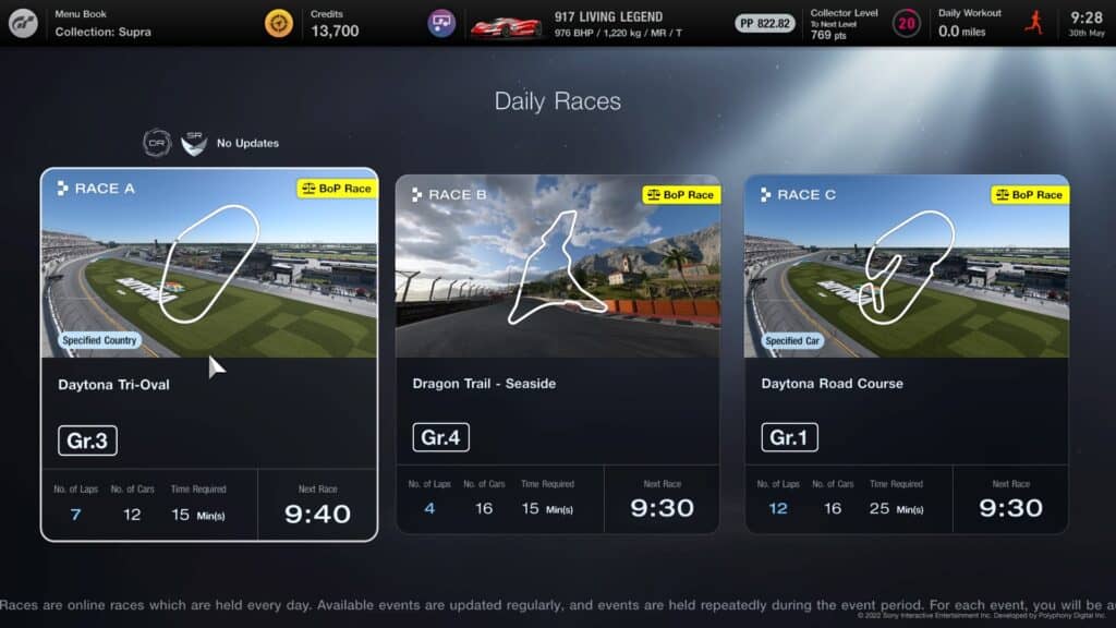 Your guide to Gran Turismo 7's Daily Races, w/c 30th May: banking on  Daytona