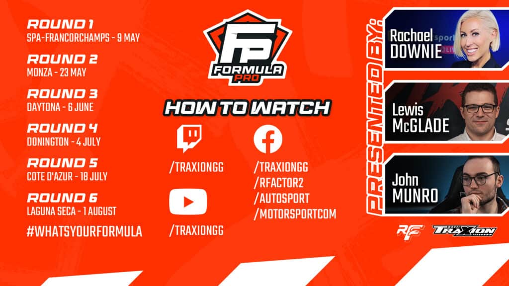 How to watch the Formula Pro Series esports championship
