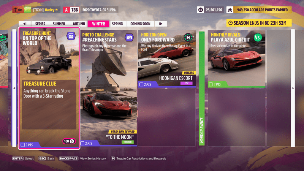 Forza Horizon 5 Festival Playlist Series 7 On top of the World