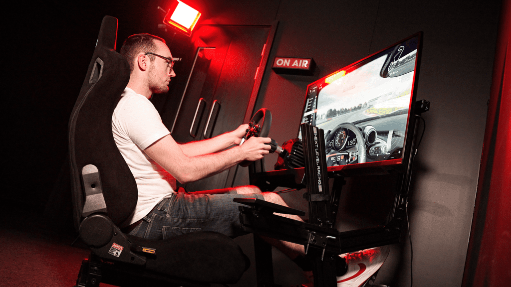 Next Level Racing's F-GT Simulator Cockpit  On Wheels! - PC Perspective