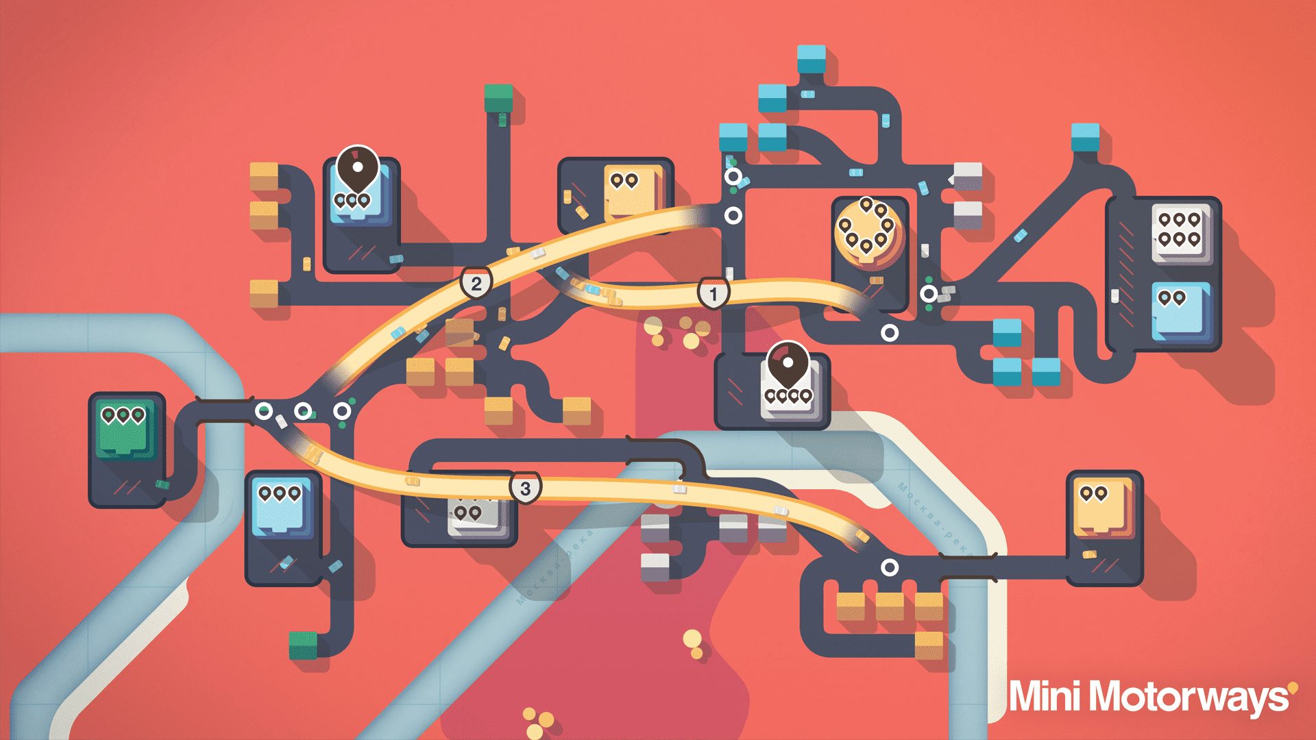 Indie road building game Mini Motorways launches on Switch today
