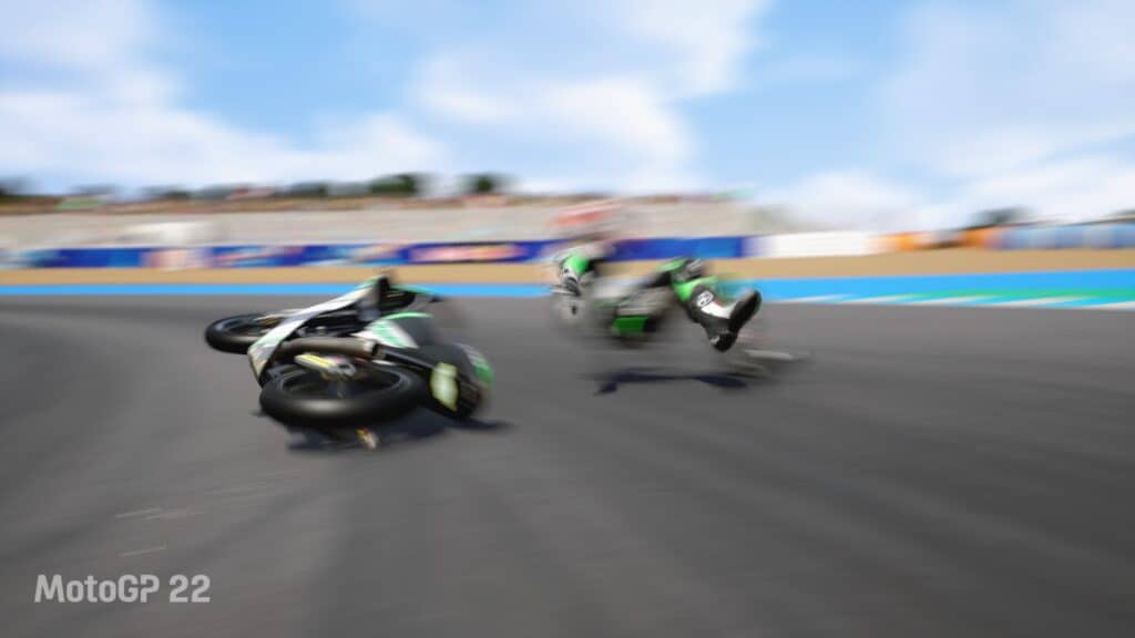 How to brake in the MotoGP 22 game