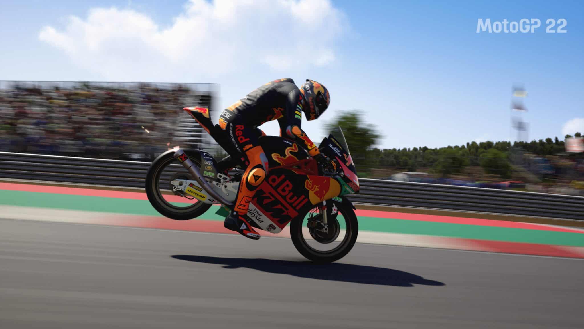 How to brake in the MotoGP 22 game Traxion