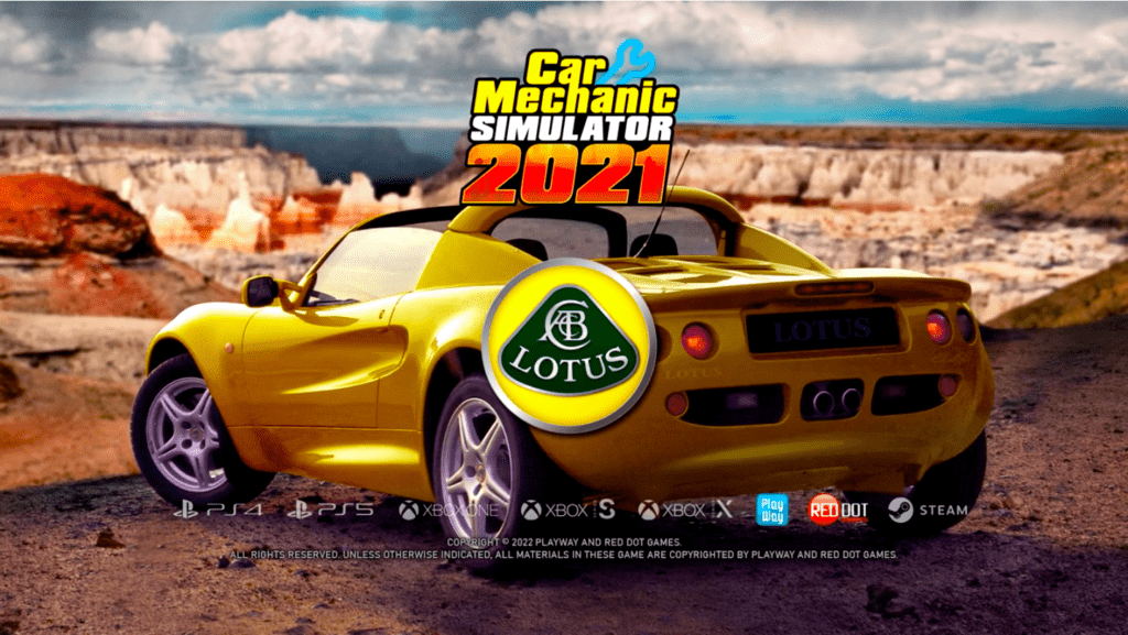 Car Mechanic Simulator 2021 lanza el DLC Lotus en Steam