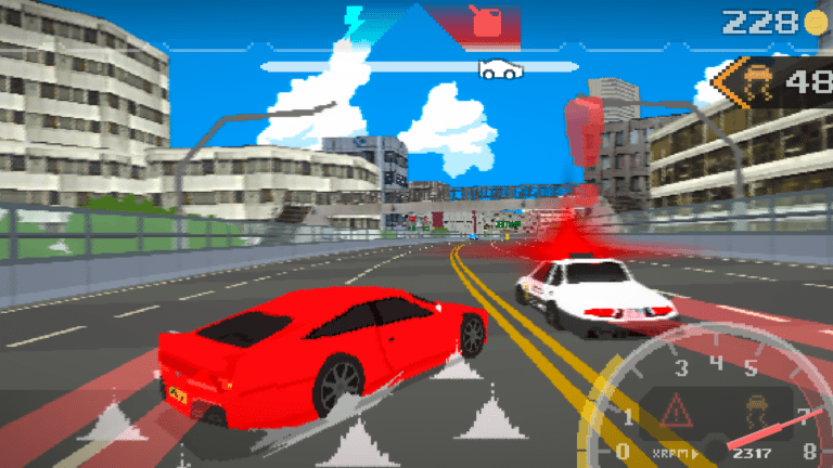 Retro arcade racer Neodori Forever drifts onto Steam in June