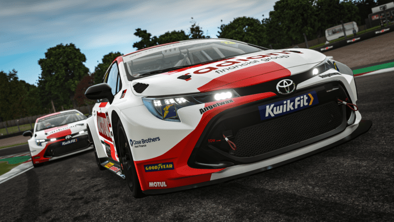Setting up a BTCC car in rFactor 2