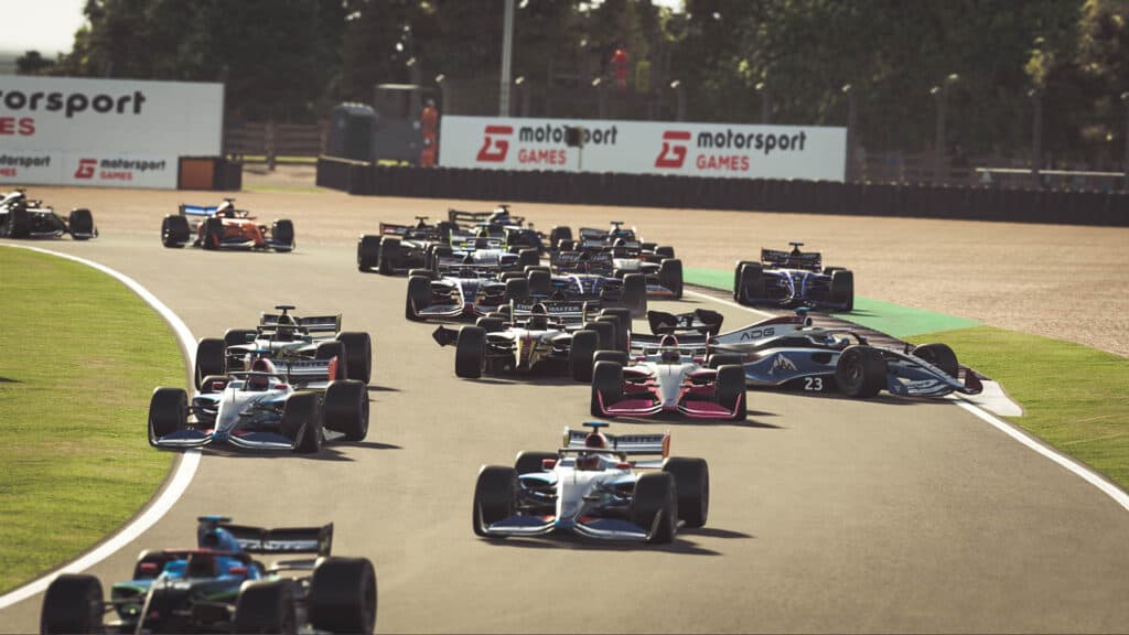 Formula Challenge Series 2022 Donington Park Race Start