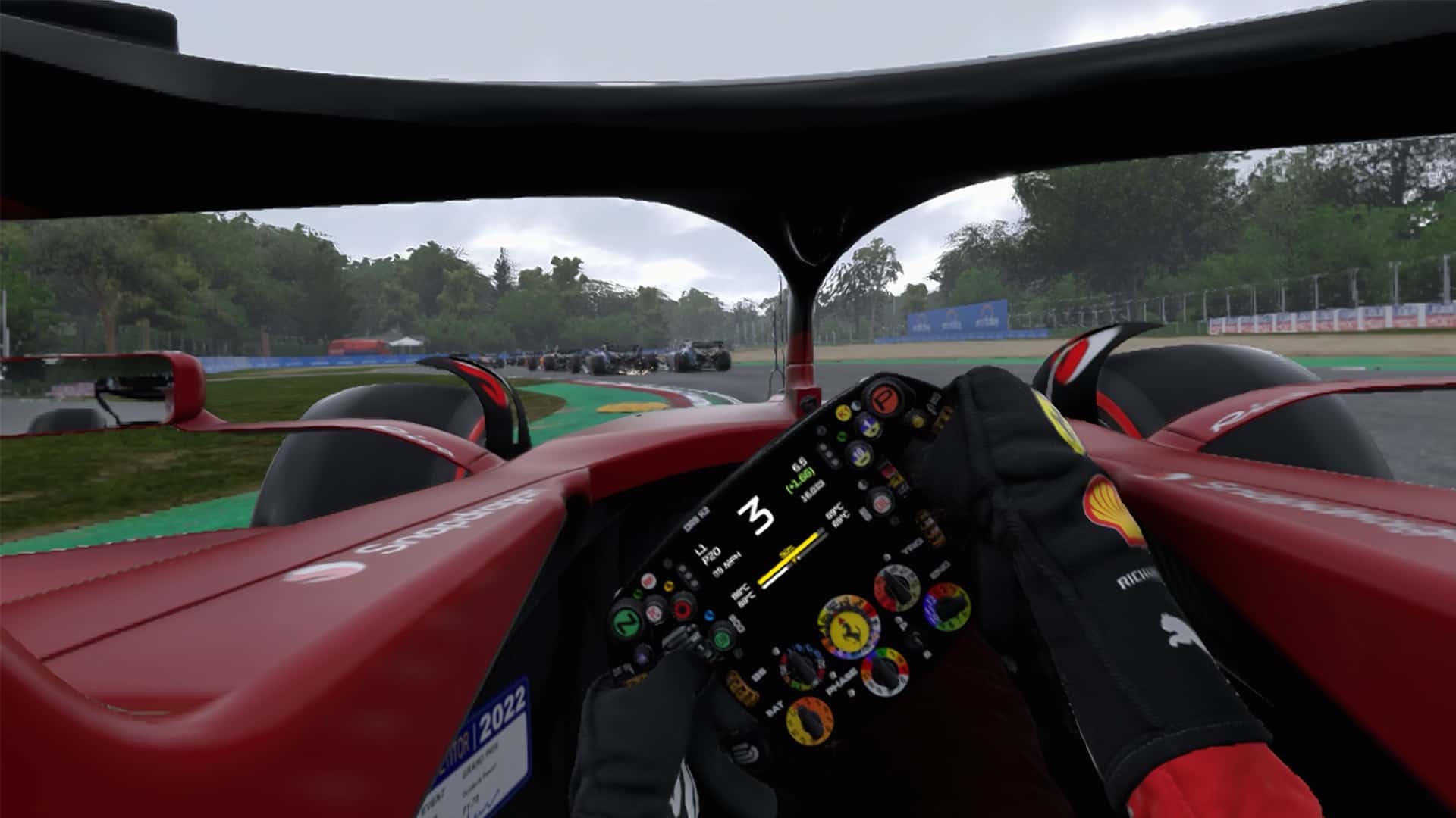 Here's how F1 22 performs in VR Traxion