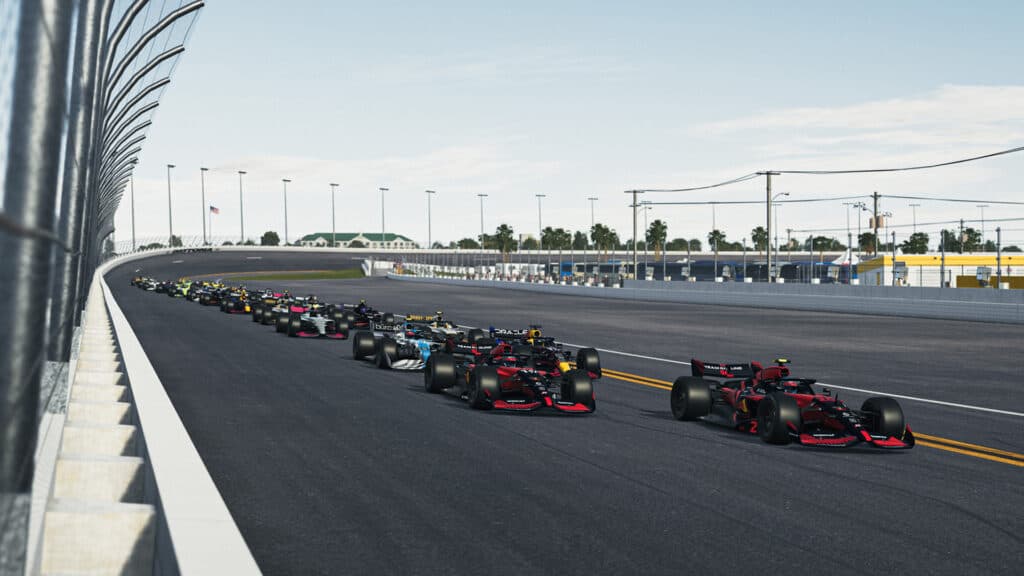 Formula Pro Series 2022, Daytona, Team Redline leads at the start