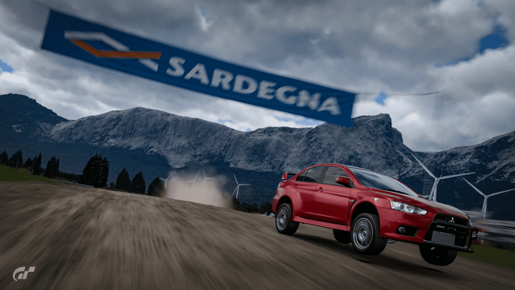 Gran Turismo 7, Sardegna - Windmills, Mitsubishi Lancer Evolution Final '15-1