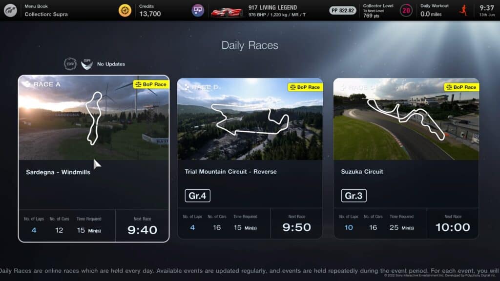 Your guide to Gran Turismo 7's Daily Races, w/c 13th June: RallyX