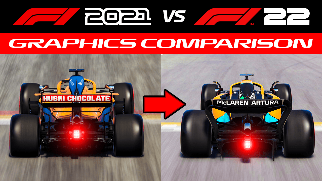 Heres how F1 22 looks compared to F1 2021 Traxion