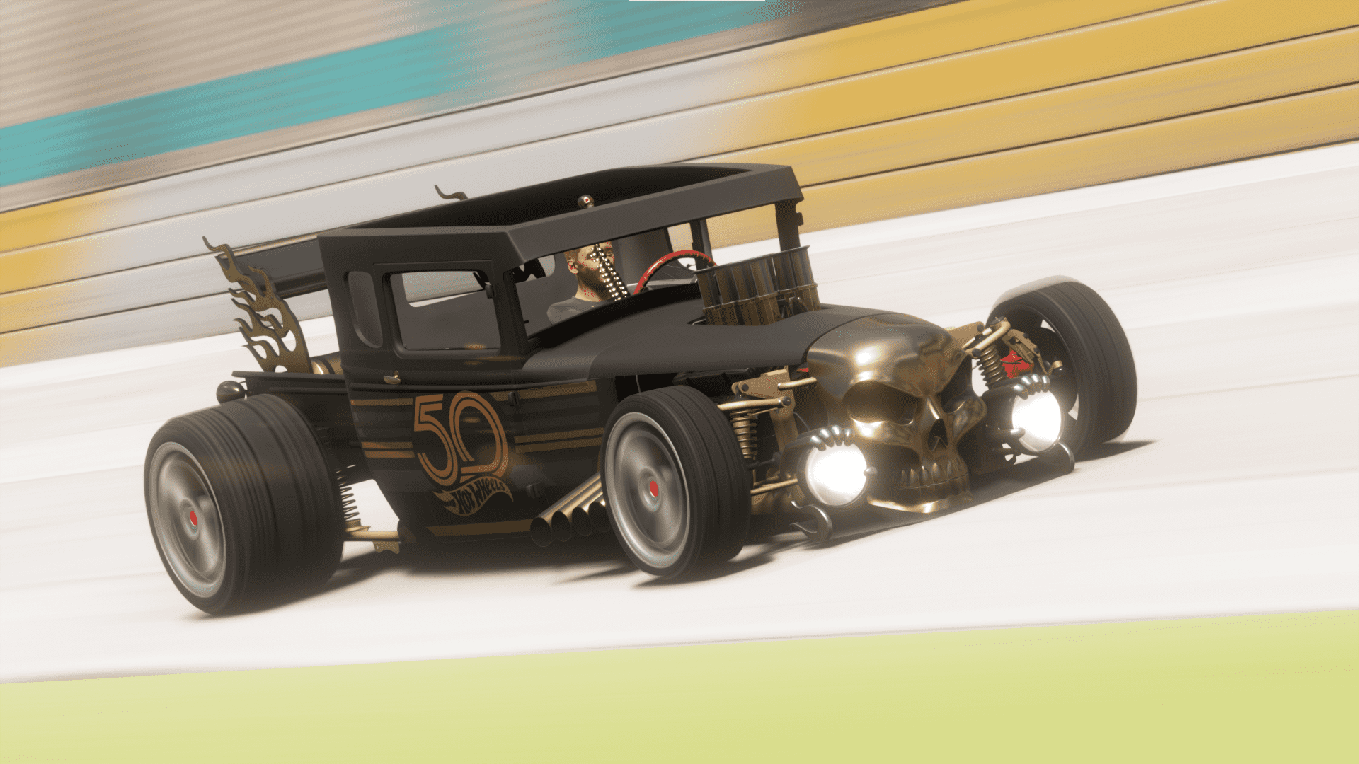  Hot Wheels Monster Trucks Bone Shaker in Forza Horizon 5