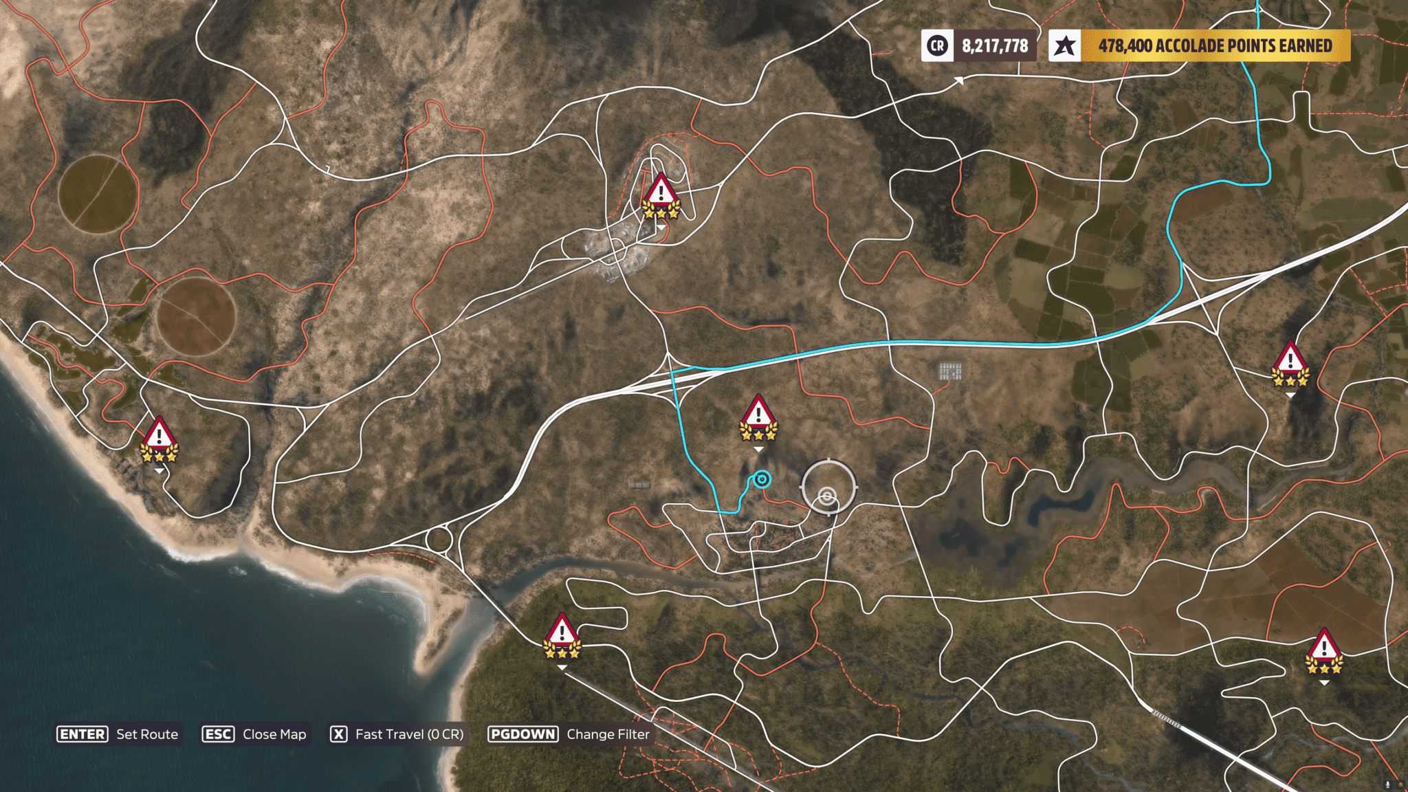 forza horizon 5 jump locations map