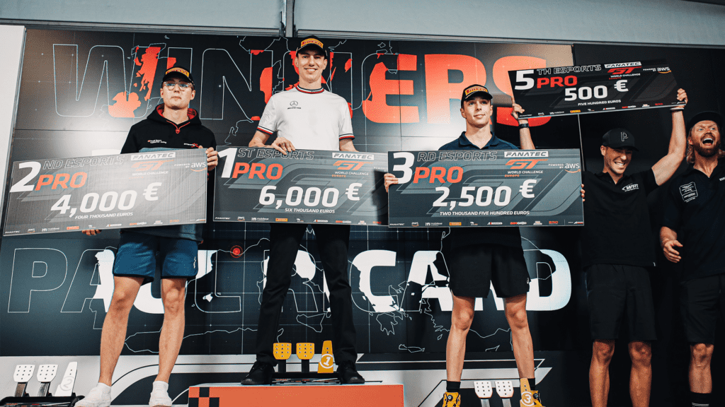 Mosca converts Paul Ricard pole into victory in Fanatec Esports GT Pro Series - PRO