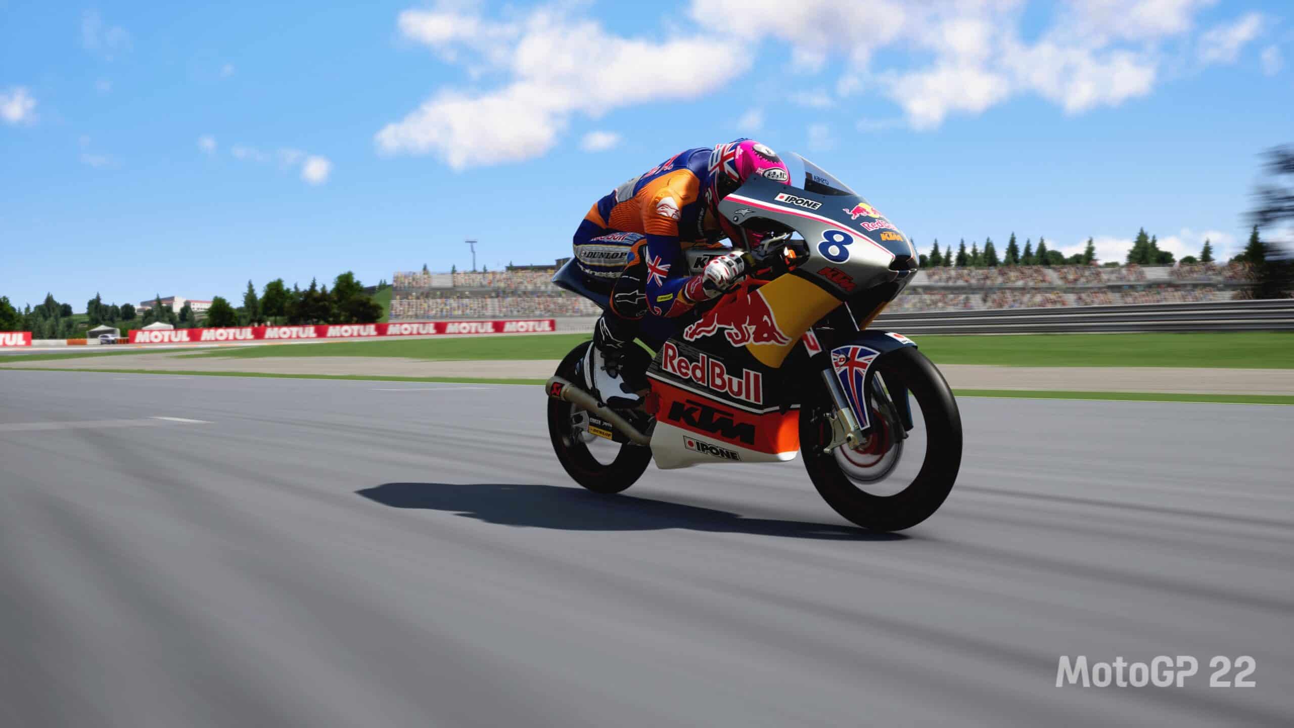 MotoGP 22 game update adds Red Bull Rookies Cup