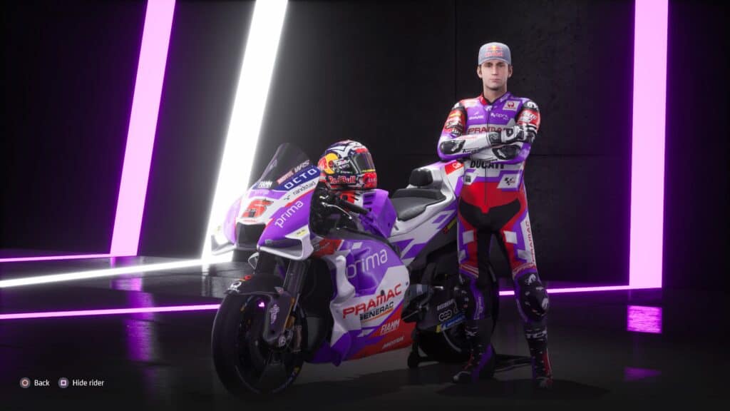 MotoGP 22, Prima Pramac Racing, Johann Zarco post-update
