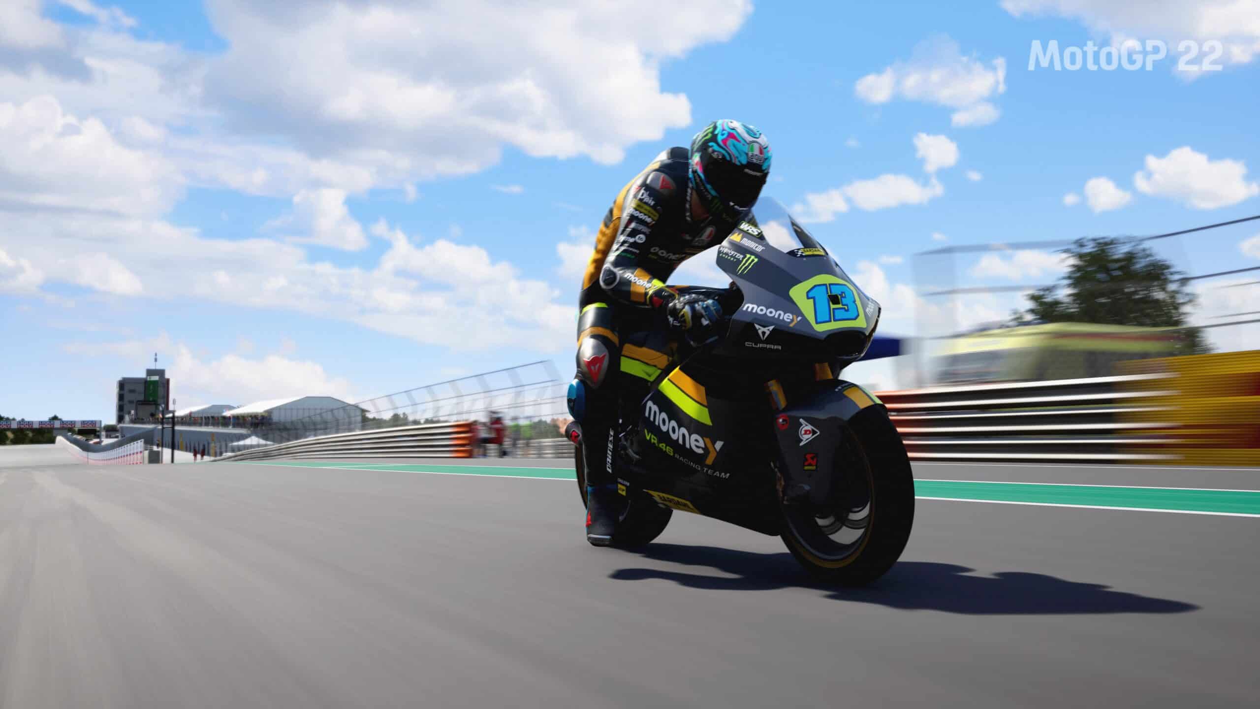 MotoGP 22 game update brings latest Moto2 roster and PC version in line