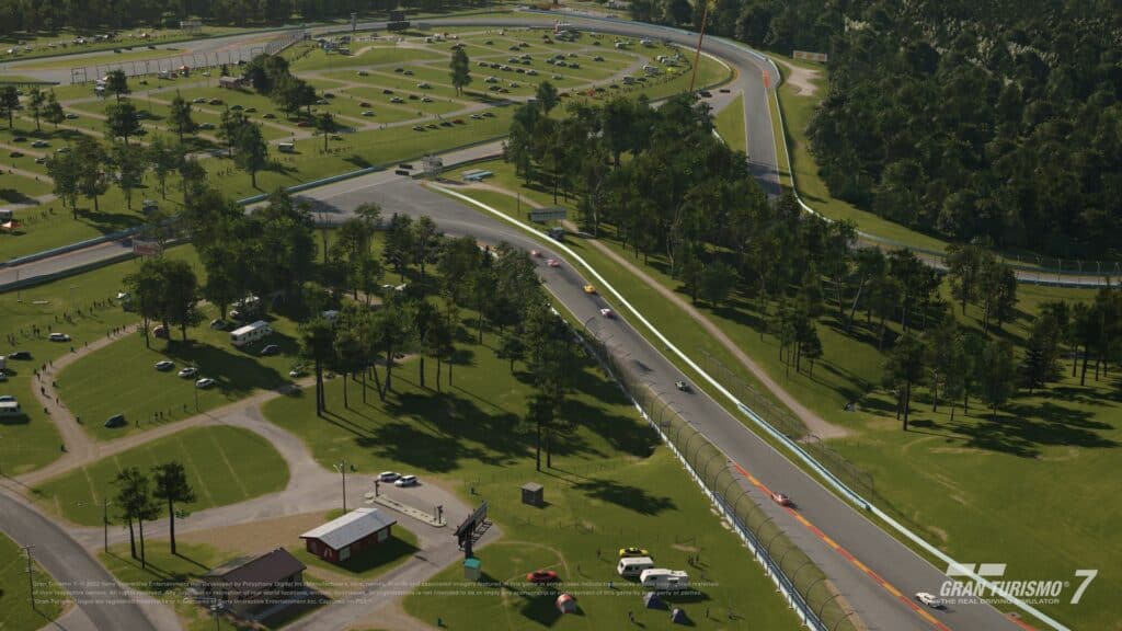 Watkins Glen International circuit Gran Turismo 7 Long Course