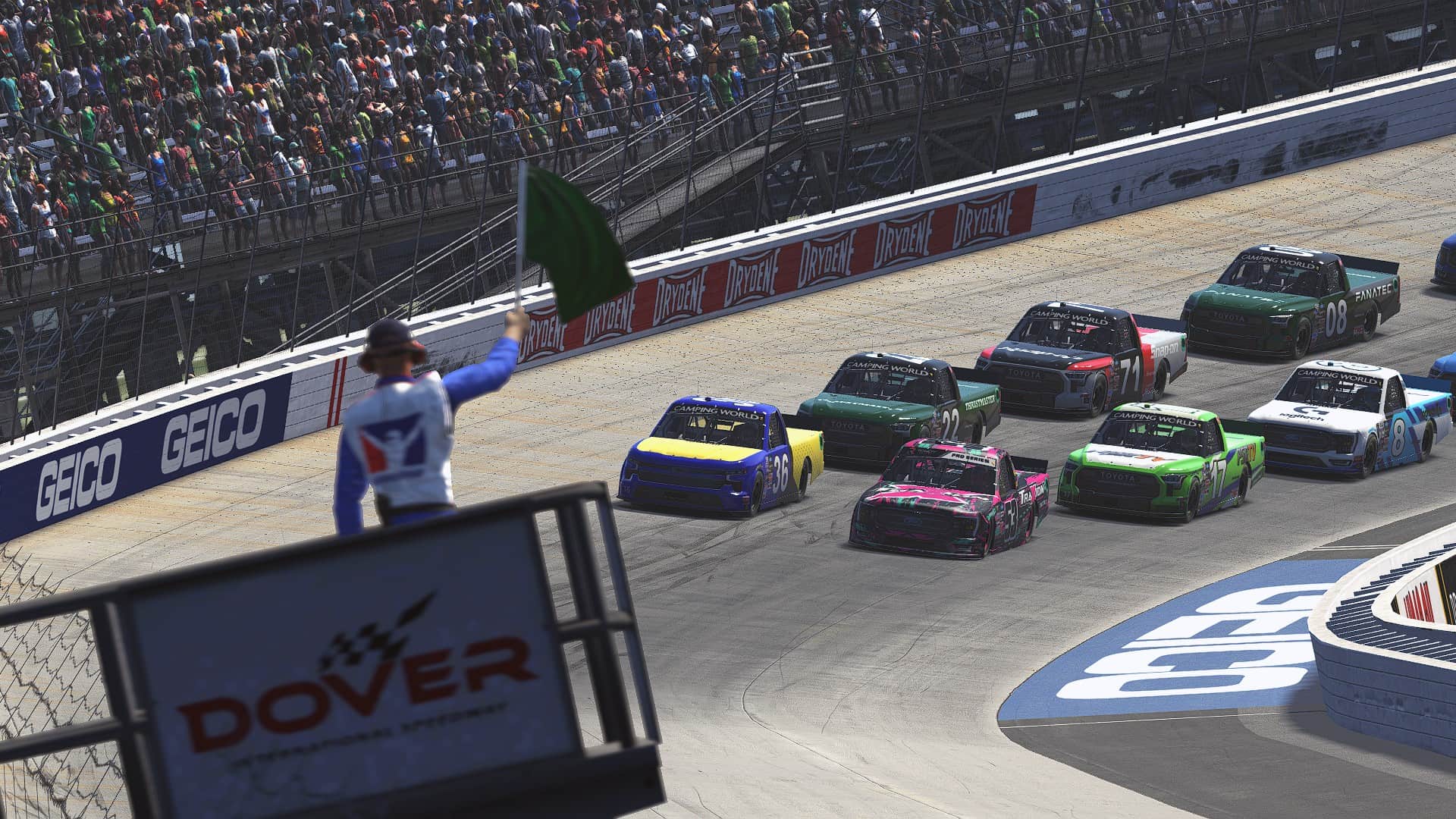 Start Zones add further immersion for NASCAR Ovals on iRacing