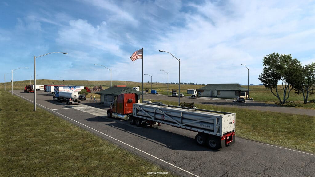 American Truck Simulator’s Montana DLC introduces new cargo types and ports of entry