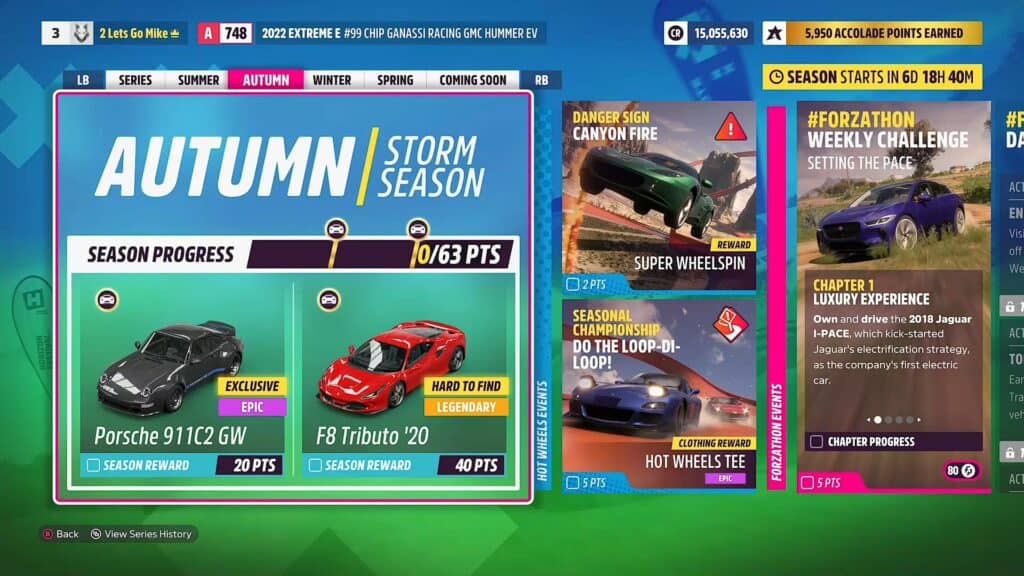 Forza Horizon 5 Series 10 features Extreme E, full playlist rundown