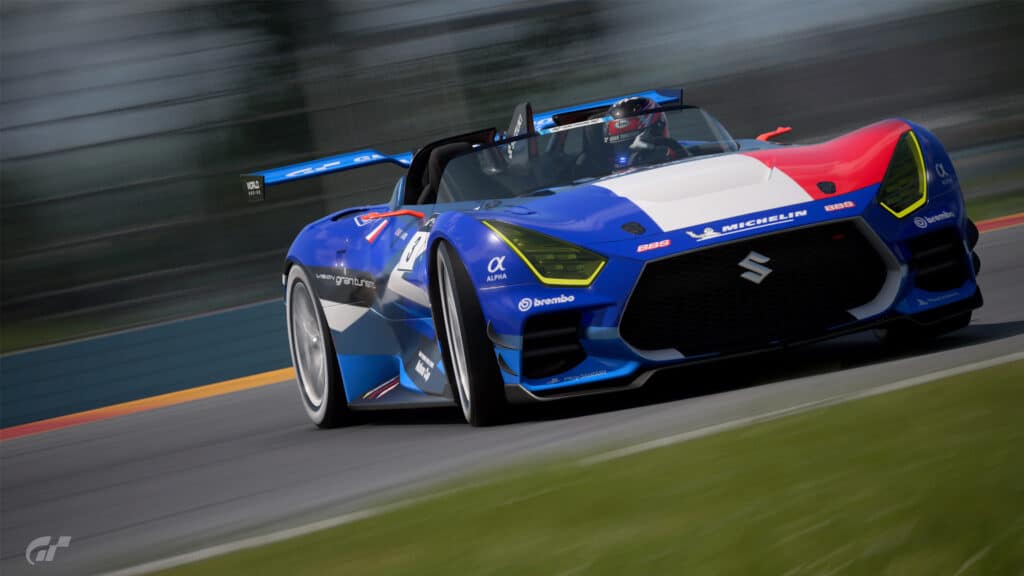 Baptiste Beauvois spins from lead - 2022 Gran Turismo Nations Cup, Round 1, Watkins Glen