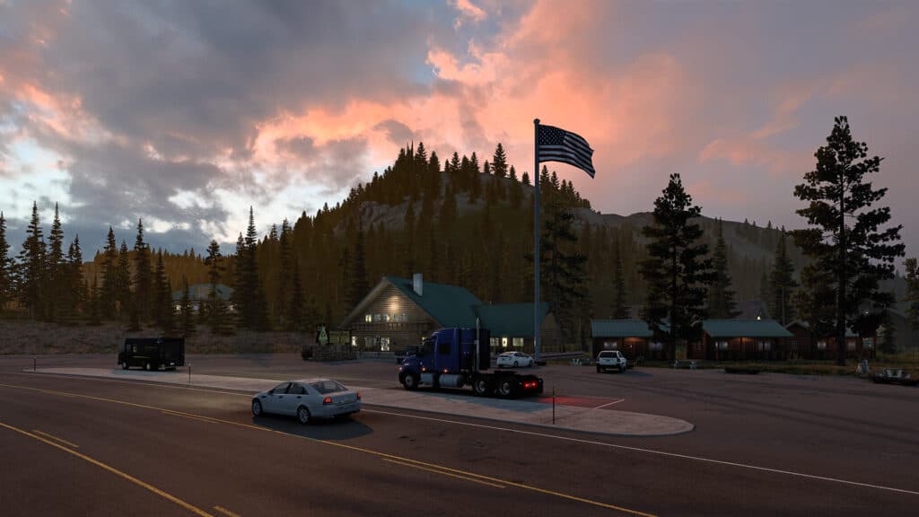 American Truck Simulator v1.45 update released: new trailer type and Wyoming DLC content