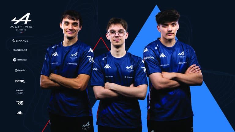 Alpine Esports team unveiled for 2022 F1 Esports Championship season