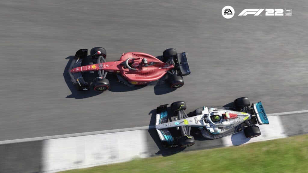F1 22 Hamilton vs Leclerc