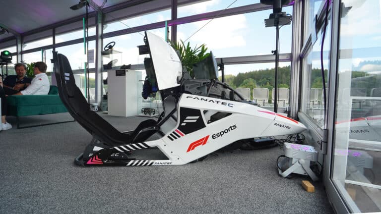 Fanatec showcases prototype Formula 1 cockpit