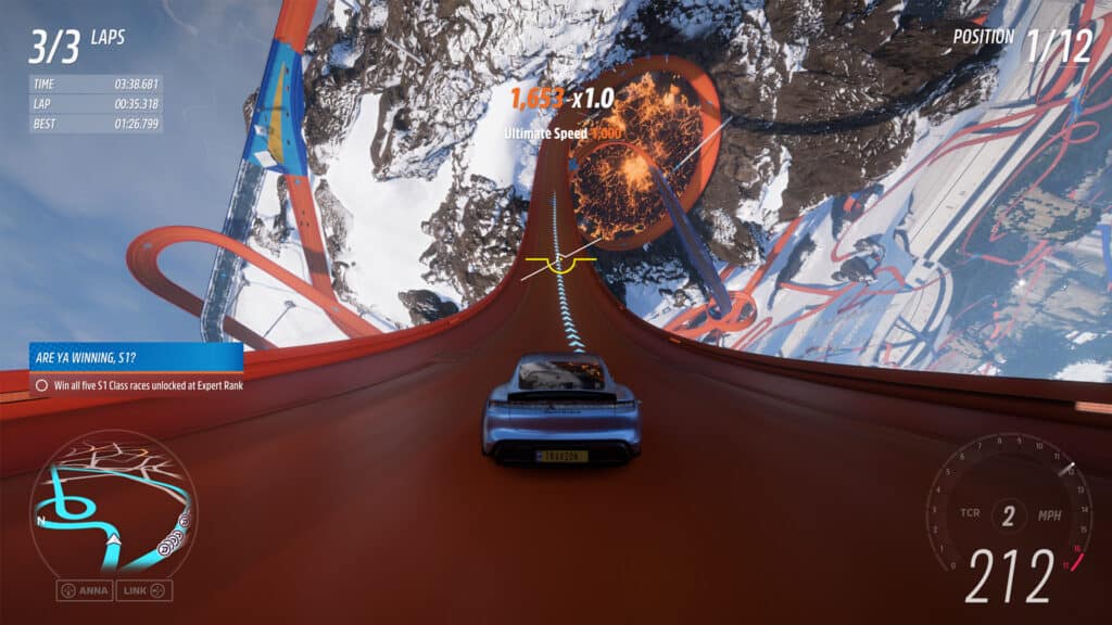 Forza Horizon 5 Hot Wheels Expansion Porsche Taycan gameplay volcano
