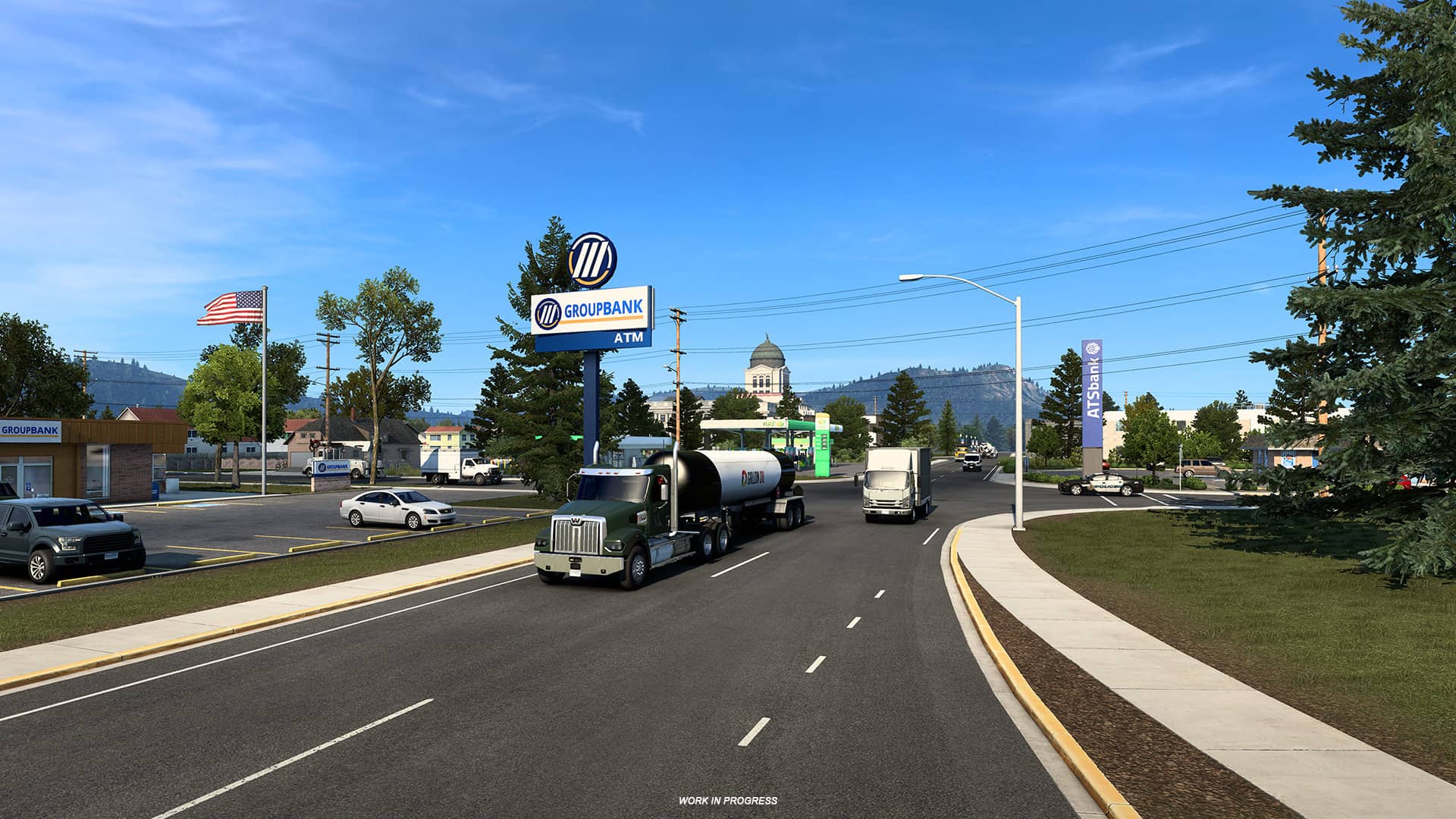 American Truck Simulator: further Montana and Texas DLC details update