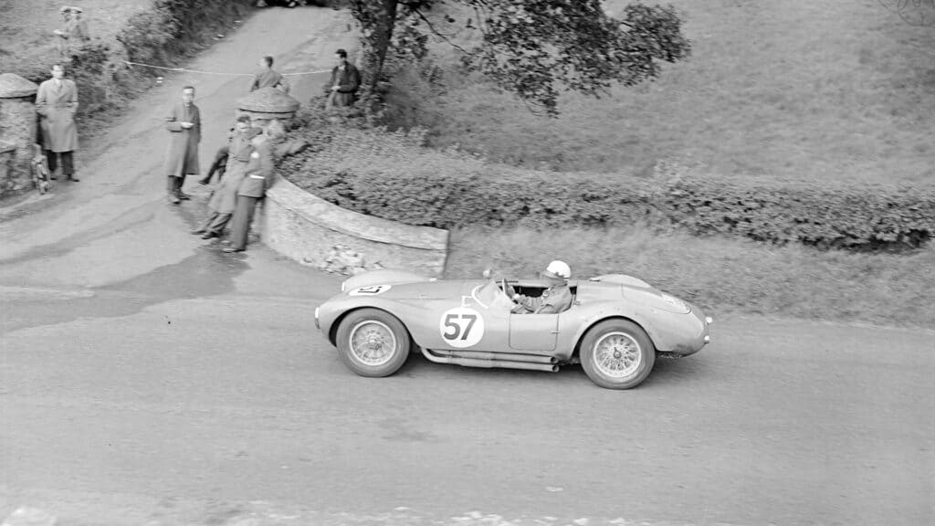 Luigi Musso Sergio Mantovani, Officine Alfieri Maserati, Maserati A6GCS 53, Dundrod Circuit, Tourist Trophy, 1954 - Motorsport Images