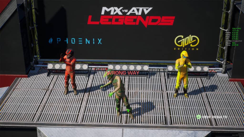 MX vs ATV Legends UTV podium