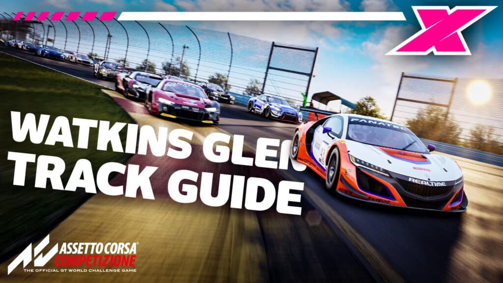 WATCH: How to be fast at Watkins Glen on Assetto Corsa Competizione | Track Guide