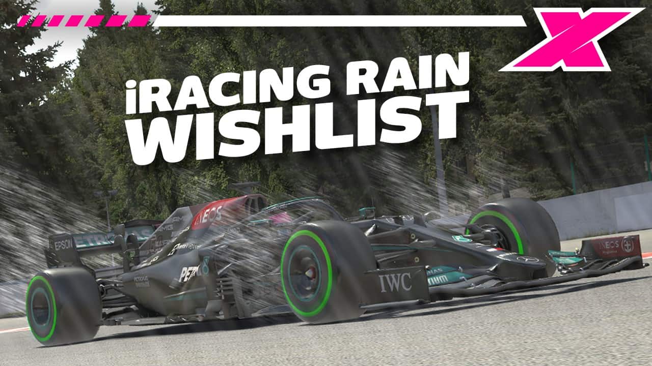 What We’d Like To See From iRacing’s Rain System