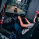 OverPower has made a sim racing cockpit for children