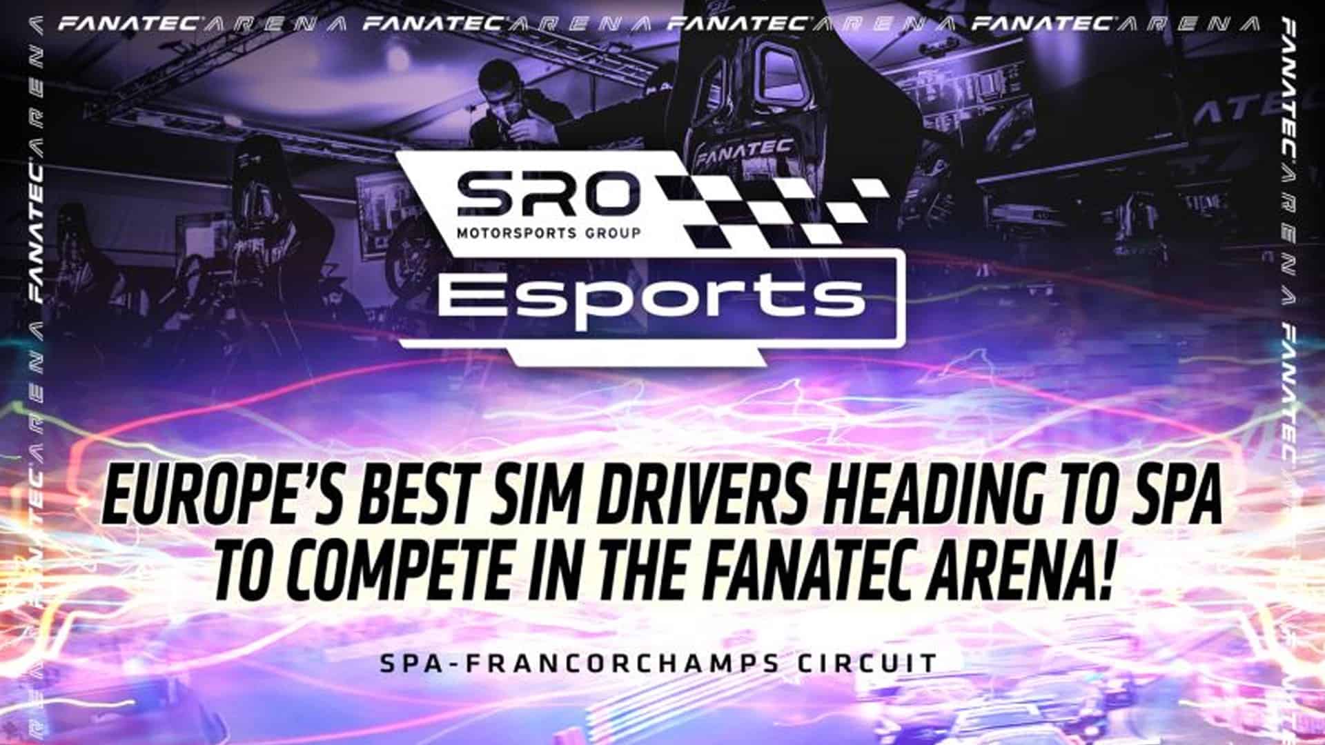SRO Esports Racing Night will take place at Fanatec Esports Arena during 2022 Spa 24