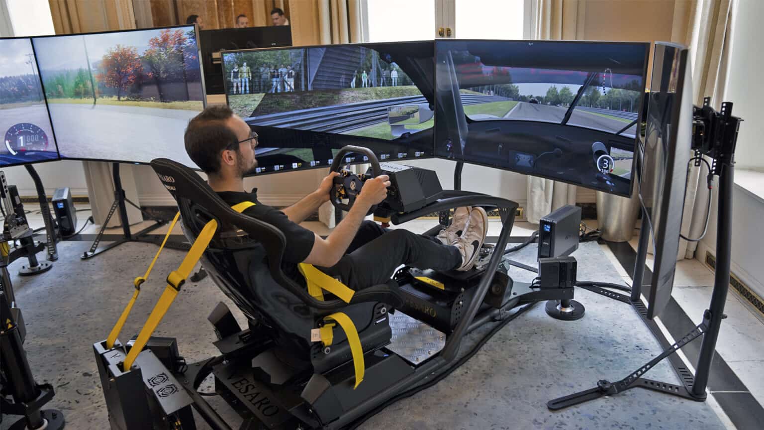 In Tap Racing Sim How haptic technology strengthens the ties between sim racing and ...