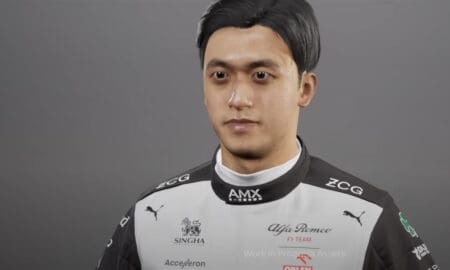 Watch Albon and Zhou be scanned into F1 Manager 2022